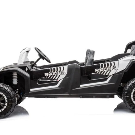 Vaikiškas elektromobilis Buggy A033 4×4 – baltas