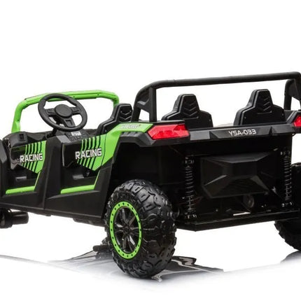 Vaikiškas elektromobilis Buggy A033 4×4 – žalias