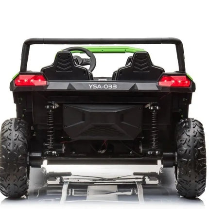 Vaikiškas elektromobilis Buggy A033 4×4 – žalias
