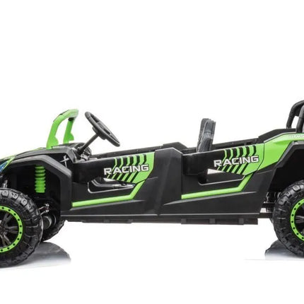 Vaikiškas elektromobilis Buggy A033 4×4 – žalias