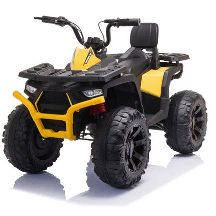 Vaikiškas elektromobilis keturratis Quad JC333 – geltonas