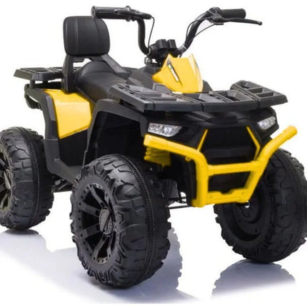 Vaikiškas elektromobilis keturratis Quad JC333 – geltonas