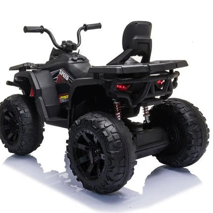 Vaikiškas elektromobilis keturratis Quad JC333 – juodas