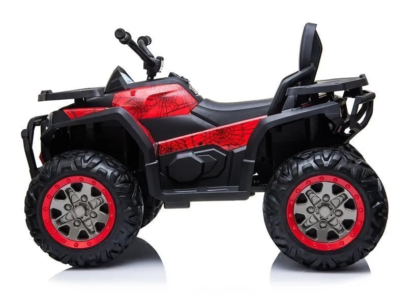 Vaikiškas elektromobilis keturratis Quad XMX607 – raudonas Spider