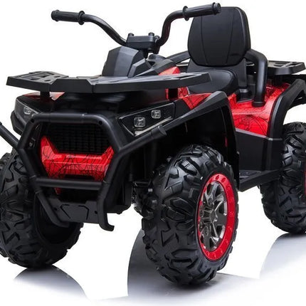 Vaikiškas elektromobilis keturratis Quad XMX607 – raudonas Spider
