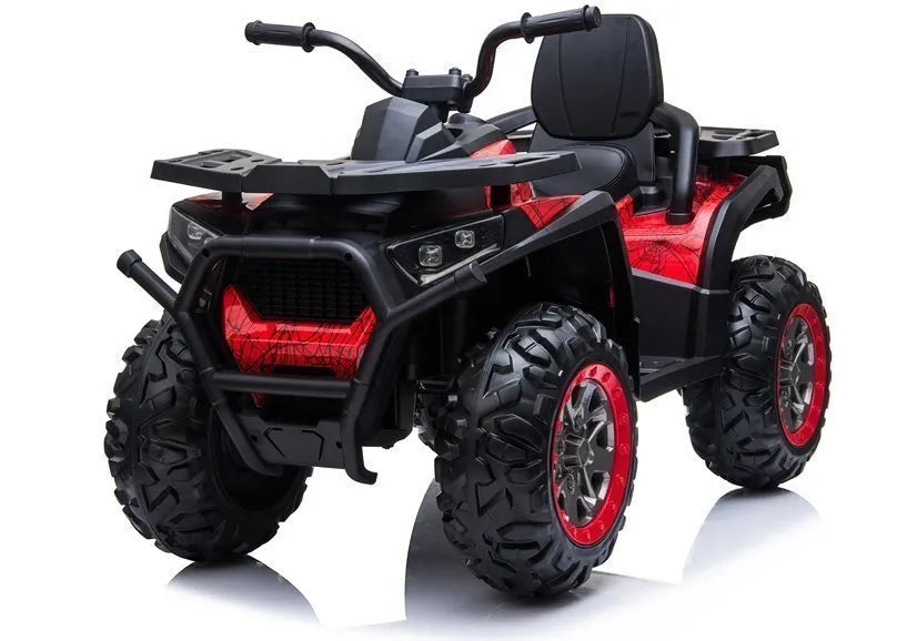 Vaikiškas elektromobilis keturratis Quad XMX607 – raudonas Spider