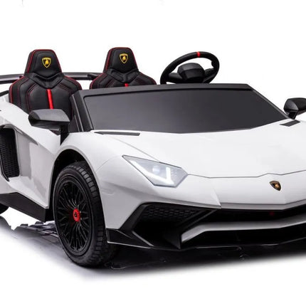 Vaikiškas elektromobilis Lamborghini XXL A8803 – baltas