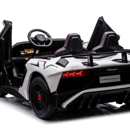Vaikiškas elektromobilis Lamborghini XXL A8803 – baltas