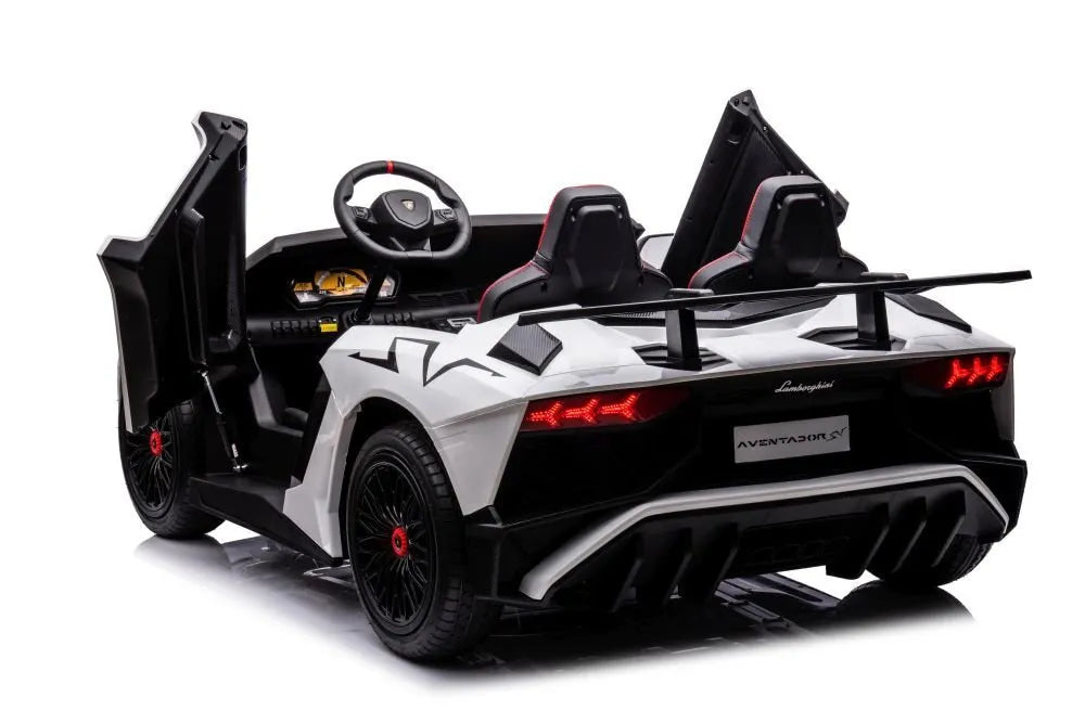 Vaikiškas elektromobilis Lamborghini XXL A8803 – baltas