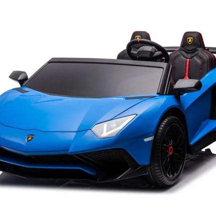 Vaikiškas elektromobilis Lamborghini XXL A8803 – mėlynas