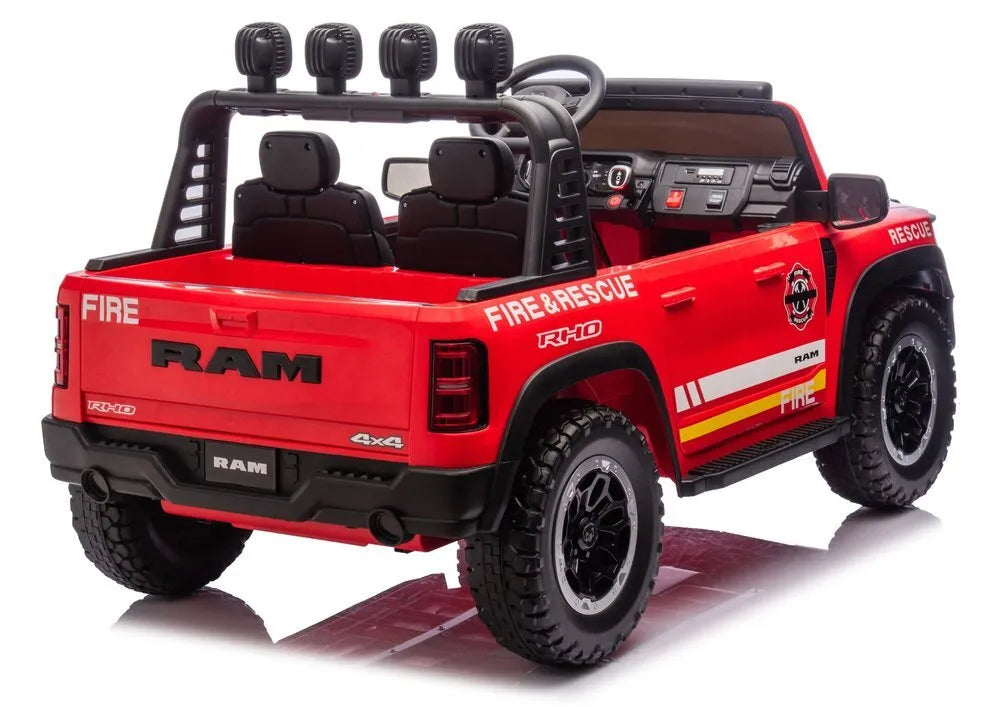 Vaikiškas elektromobilis „RAM ZB629-F“ Ugniagesių automobilis