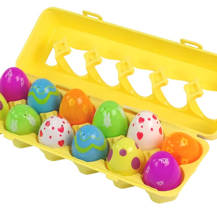 Velykiniai squishy kiaušiniai – 12 vnt. rinkiny