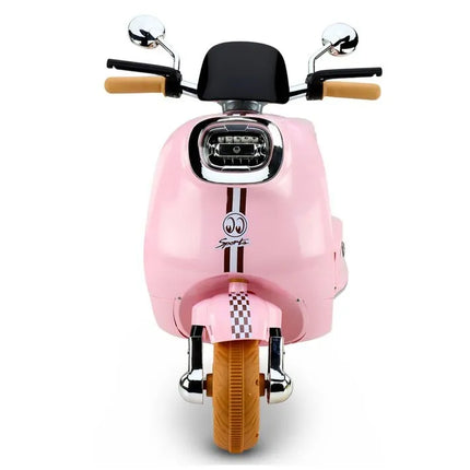 Vespa XW‑05 rožinis 12V paspirtukas