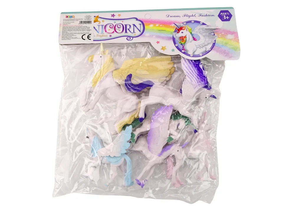 Vienaragių Pegasų figūrėlės 6 vnt