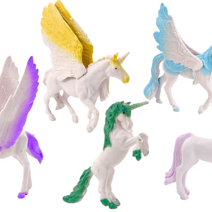 Vienaragių Pegasų figūrėlės 6 vnt