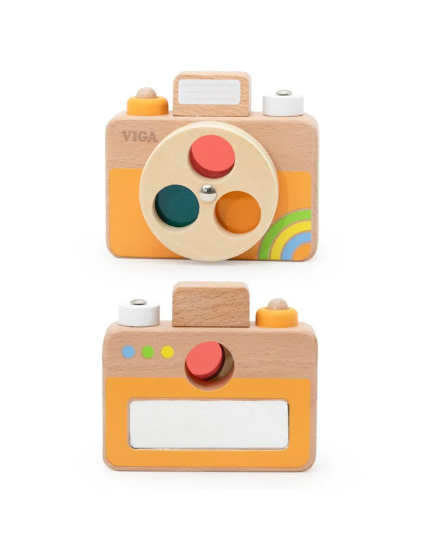 VIGA medinis fotoaparatas – spalvos ir garsas