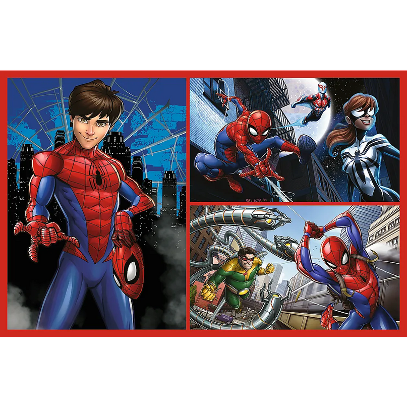 „Voro istorijos“ – Spiderman dėlionė 2×70 detalių