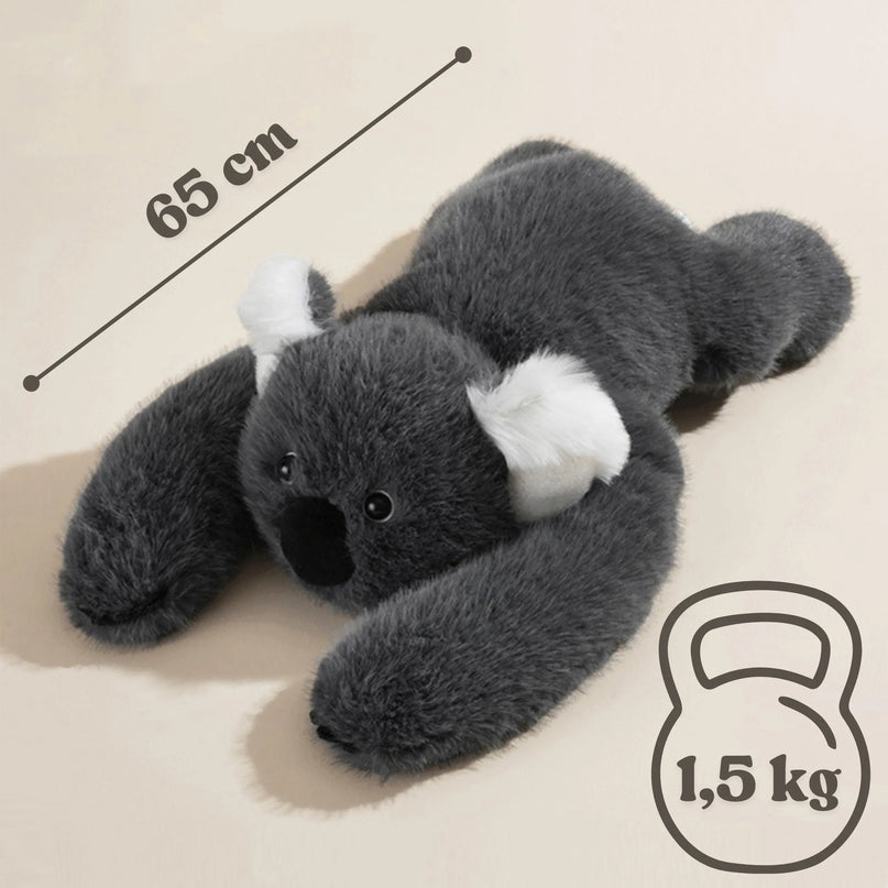 Woopie 1,5 kg sensorinė svorinė koala, 65 cm,