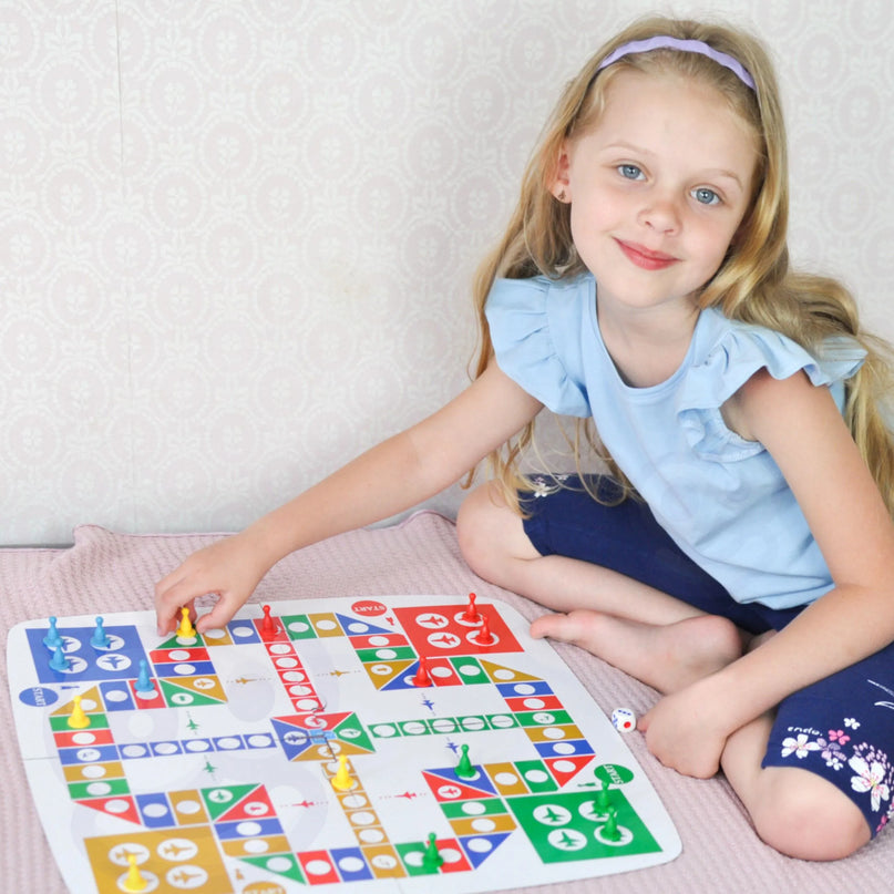 WOOPIE „2in1 mažasis detektyvas ir Ludo“ – dvipusis stalo žaidimas vaikams, 4+