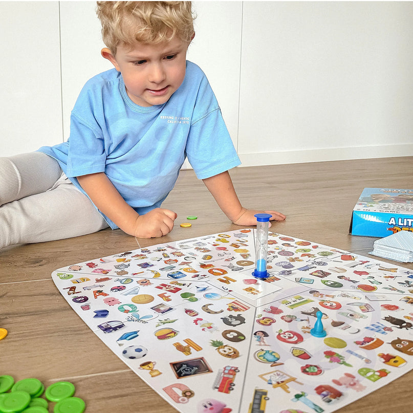 WOOPIE „2in1 mažasis detektyvas ir Ludo“ – dvipusis stalo žaidimas vaikams, 4+