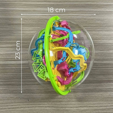 Woopie 3D erdvinis labirintas skaidriame rutulyje