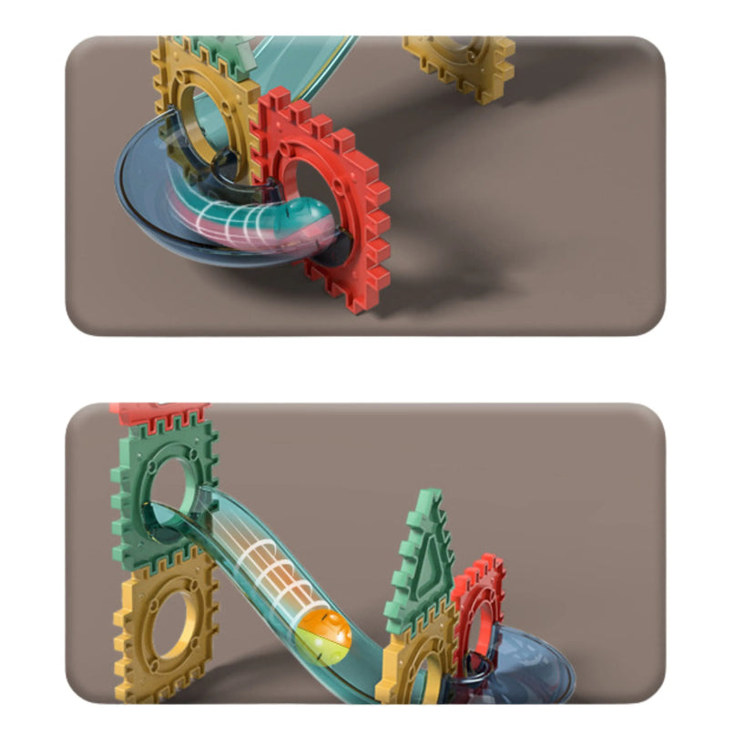 Woopie 3D konstruktorius su kulodromu (68 el.)