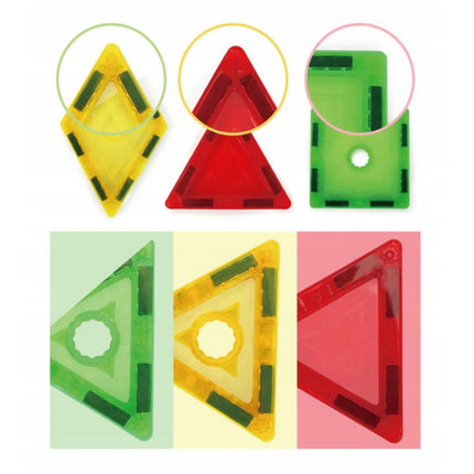 WOOPIE 3D magnetinių kaladėlių rinkinys