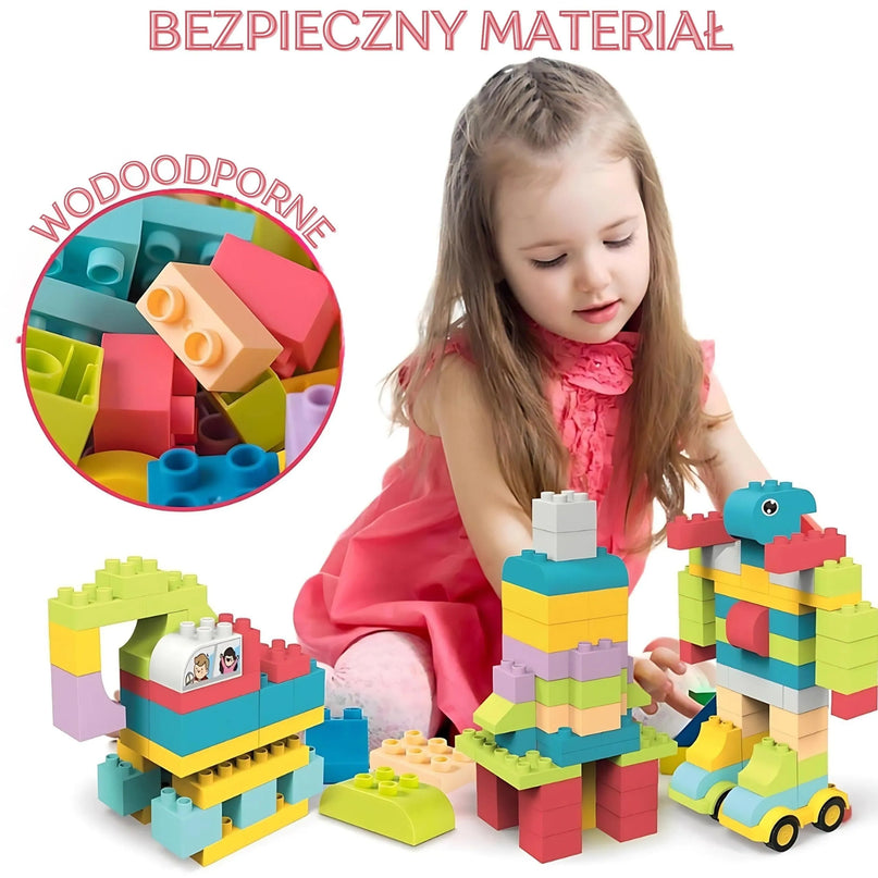 Woopie 3D minkšti konstruktoriai (86 el.)