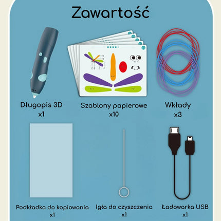 „Woopie 3D Printer Pen – saugus 3D piešimo rašiklis vaikams