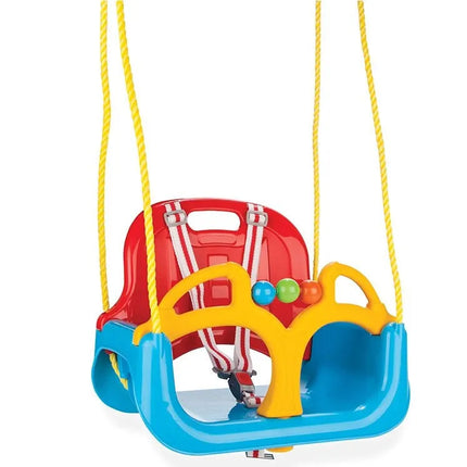 Woopie 3in1 mėlyna supynė su saugos diržais