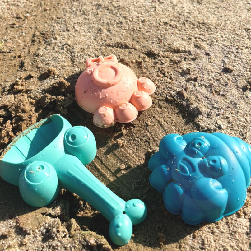 Woopie 3in1 smėlio ir vandens lagaminas – kelioninis rinkinys vaikams