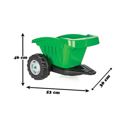 WOOPIE „Active Trailer“ žalia priekaba (tipper, 35 kg)