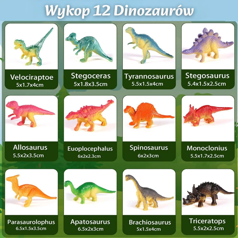 WOOPIE archeologinis dinozaurų kasinėjimo rinkinys, 6+