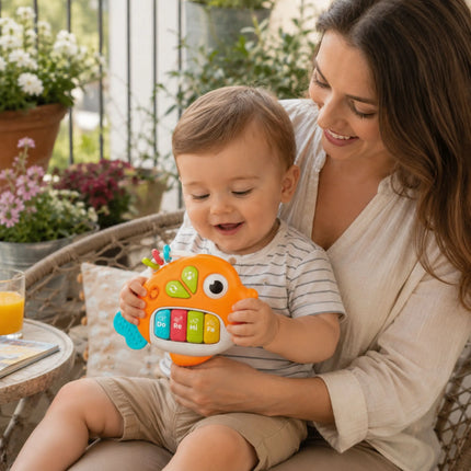 Woopie Baby interaktyvi muzikinė žuvis