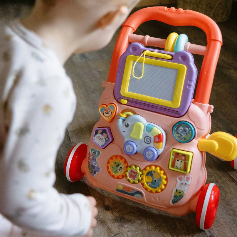 WOOPIE BABY interaktyvi vaikštynė-stumdukas su piešimo lenta