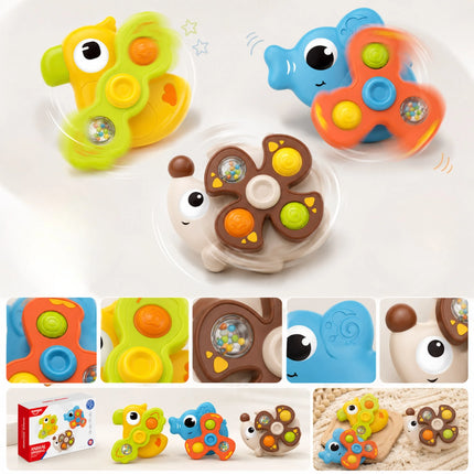 WOOPIE BABY trijų sensorinių suktukų rinkinys