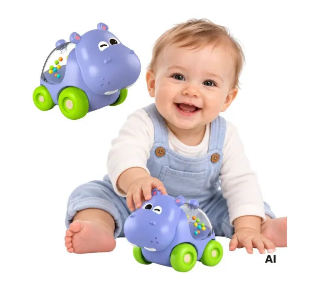 WOOPIE barškutis-automobilis „Begemotas“