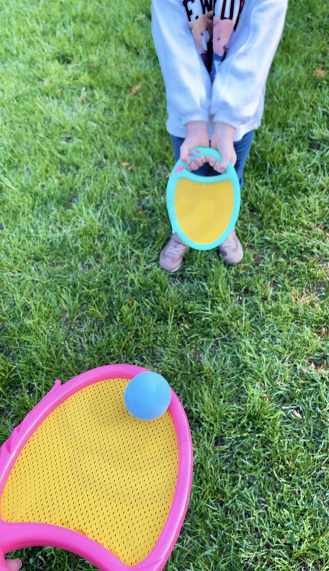 WOOPIE „Catch Ball“ – gaudymo ir atmušimo žaidimo rinkinys vaikams, 3+
