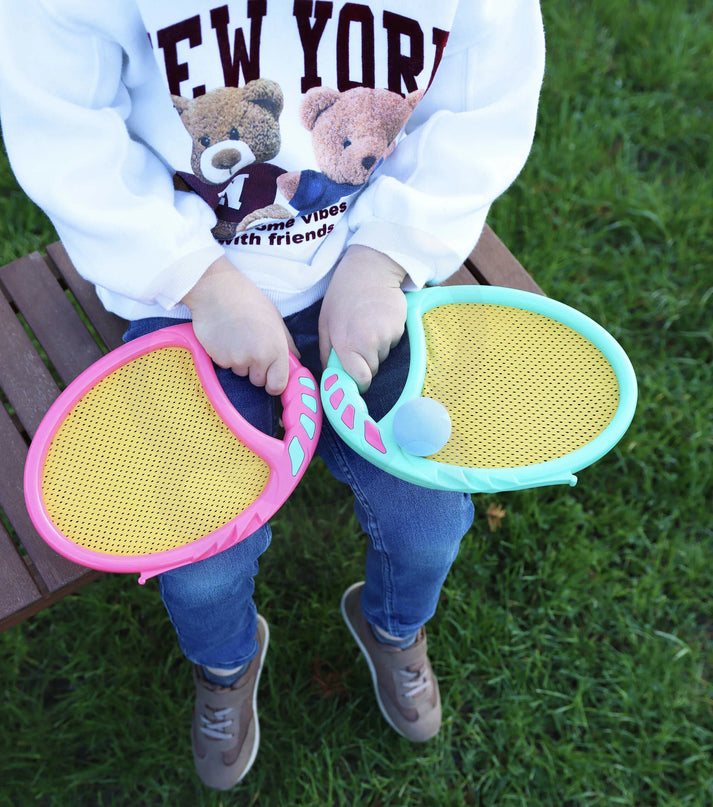 WOOPIE „Catch Ball“ – gaudymo ir atmušimo žaidimo rinkinys vaikams, 3+