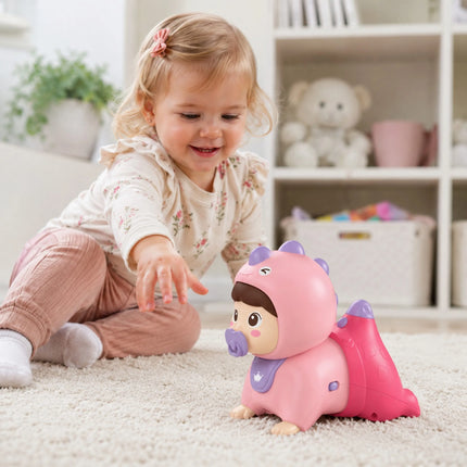 Woopie Crawling Baby – interaktyvus ropojantis kūdikis su šviesomis ir muzika