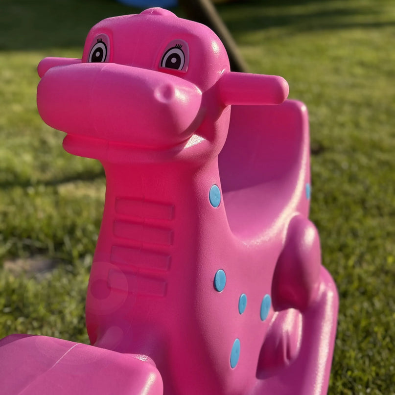 Woopie Dino balansinė supynė, rožinė