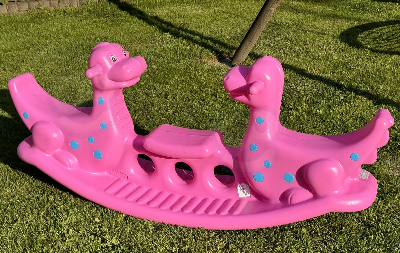 Woopie Dino balansinė supynė, rožinė