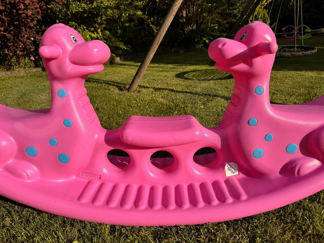 Woopie Dino balansinė supynė, rožinė