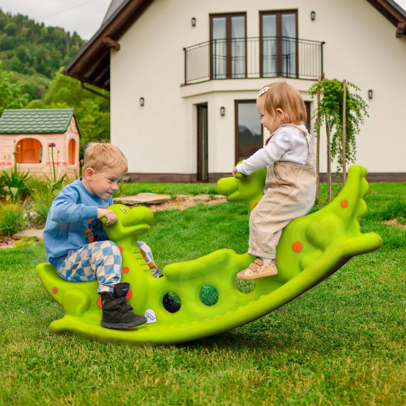 Woopie Dino balansinė supynė, šviesiai žalia