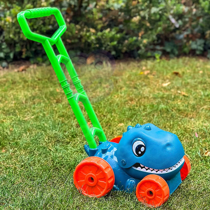 WOOPIE dinozauras–burbulų mašina su ratais, 3+