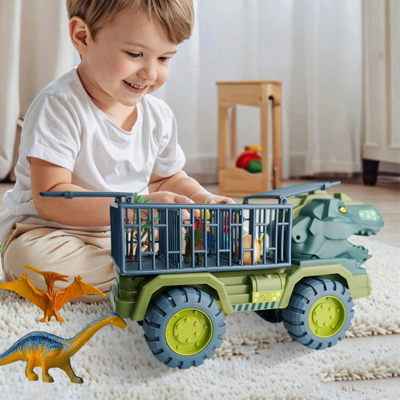 Woopie dinozauras–transporteris su 15 dinozaurų