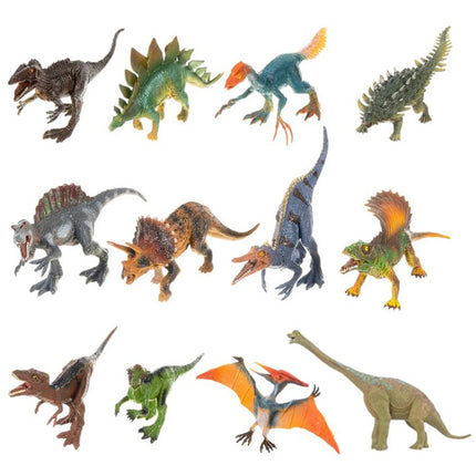 WOOPIE dinozaurų pasaulio rinkinys su kilimėliu ir figūrėlėmis, 3+