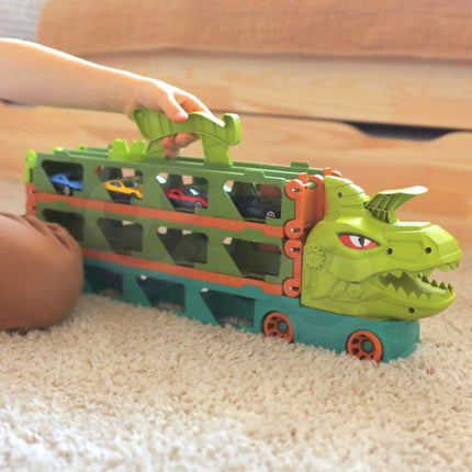 Woopie dinozaurų sunkvežimis su 2,1 m trasa – 4in1 (3+)