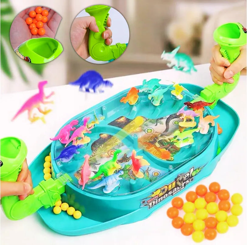WOOPIE dviejų žaidėjų dinozaurų šaudymo žaidimas, 3+