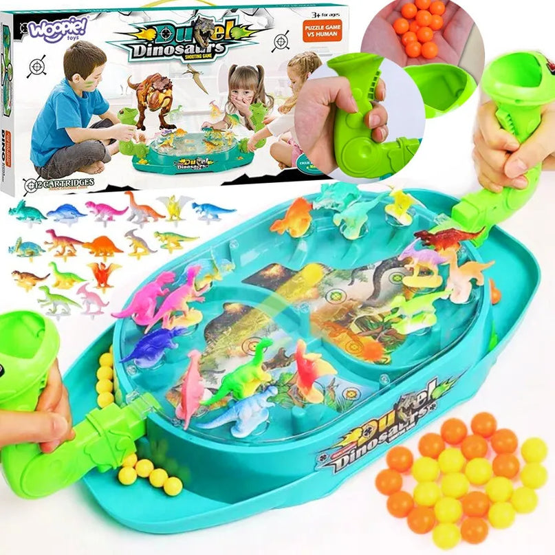 WOOPIE dviejų žaidėjų dinozaurų šaudymo žaidimas, 3+